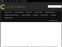 Tablet Screenshot of coverconcepts.co.za